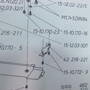 LEICA FERMO CHIUSURA FONDELLO  III C