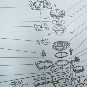 LEICA MOLLA SLITTA PORTA ACCESSORI III F